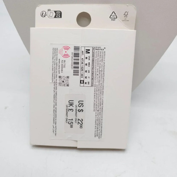 Zara Gold-Tone Abstract Earrings With Stud Backing For Women 4736 - Picture 3 of 5